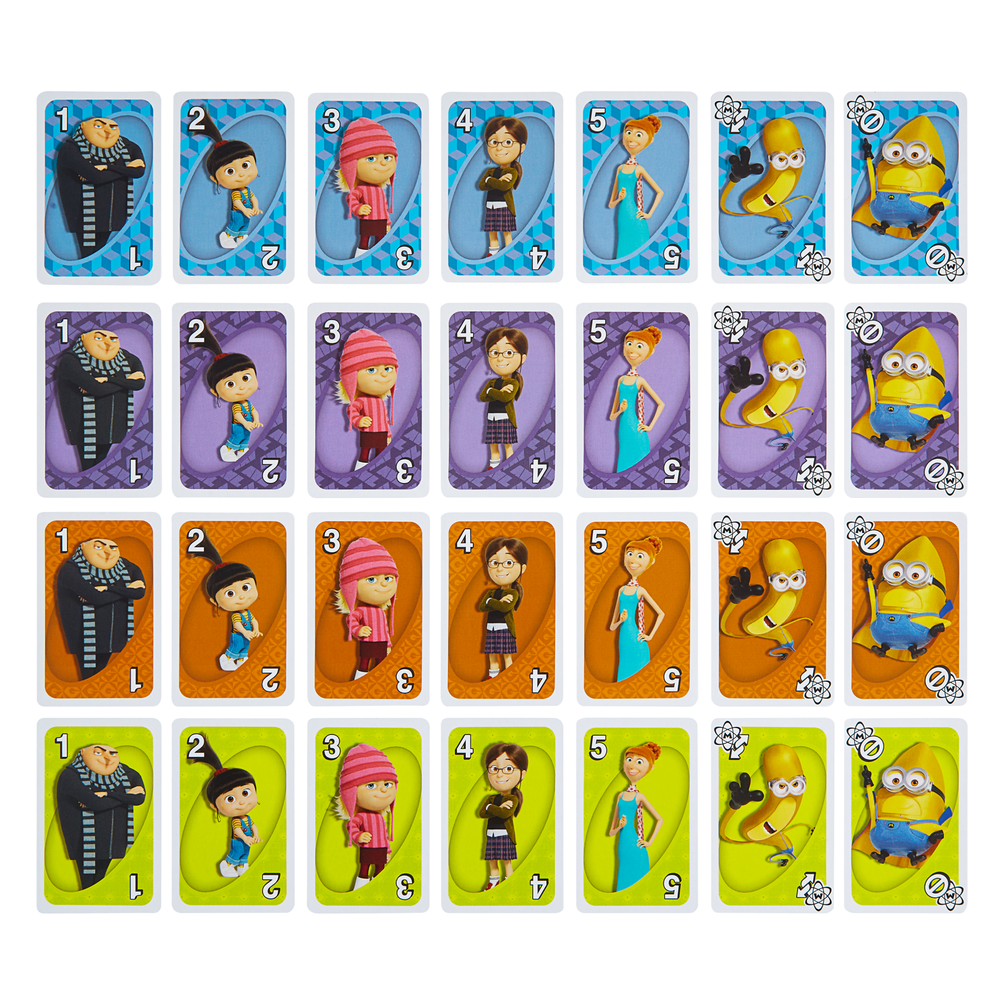 UNO Despicable Me 4 Card Game For Kids & Family Night
