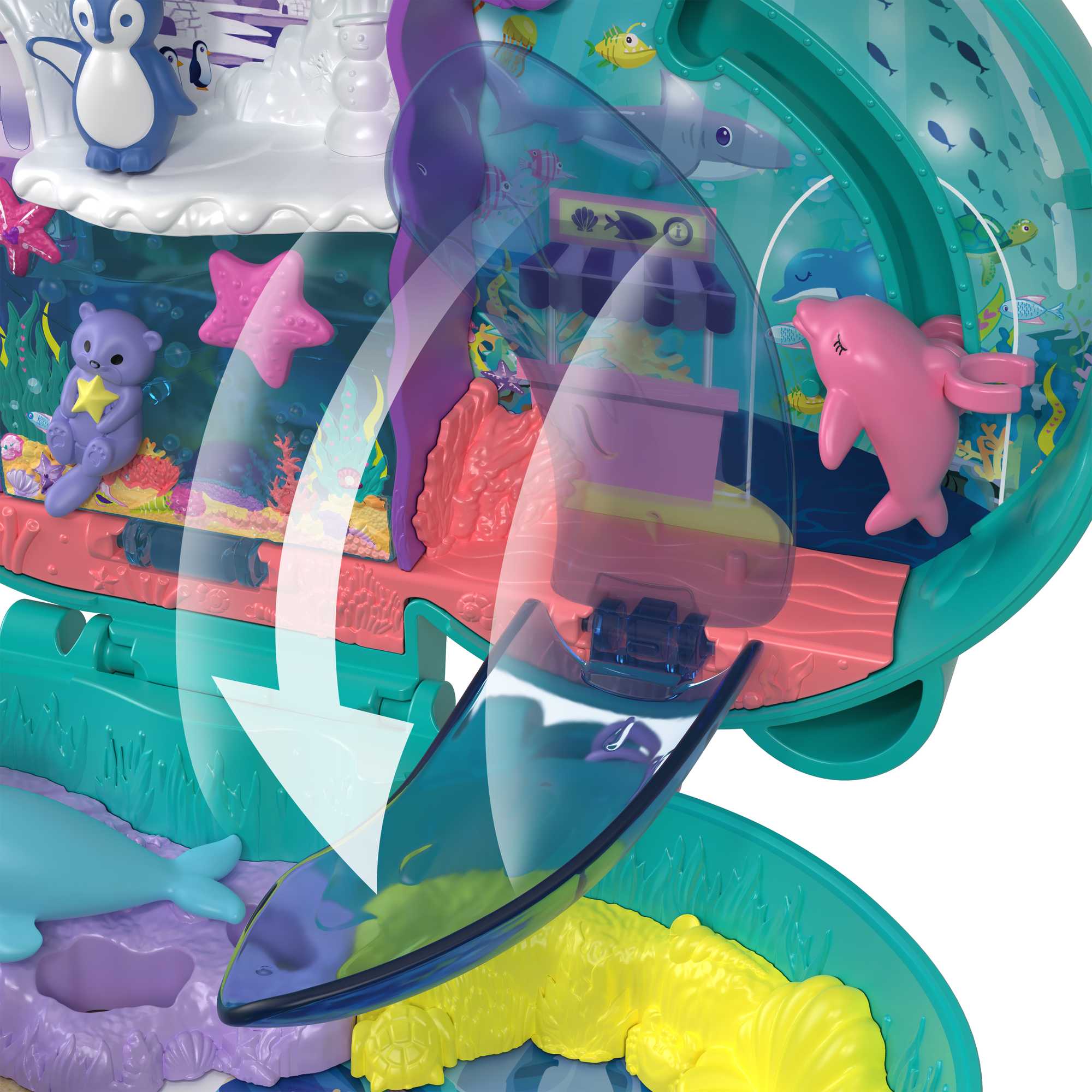 Polly Pocket Coffret Loutre Aquatique