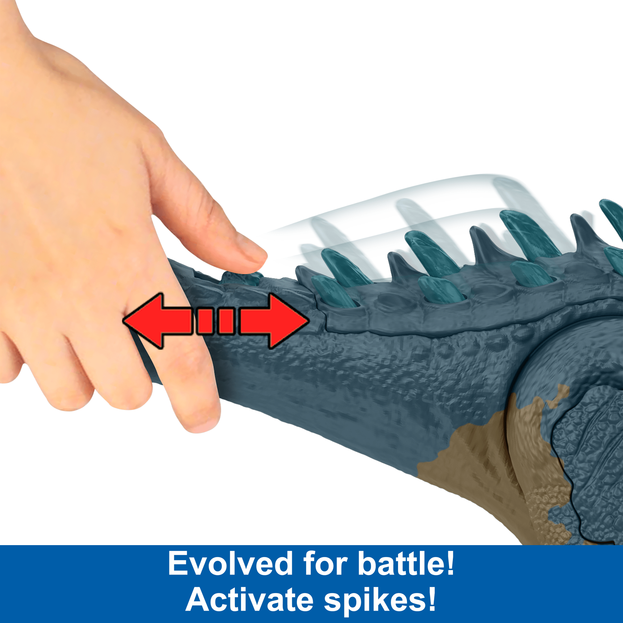 Jurassic World Ruthless Rampagin Allosaurus Dinosaur Toy With Attack Move & Roar Sound