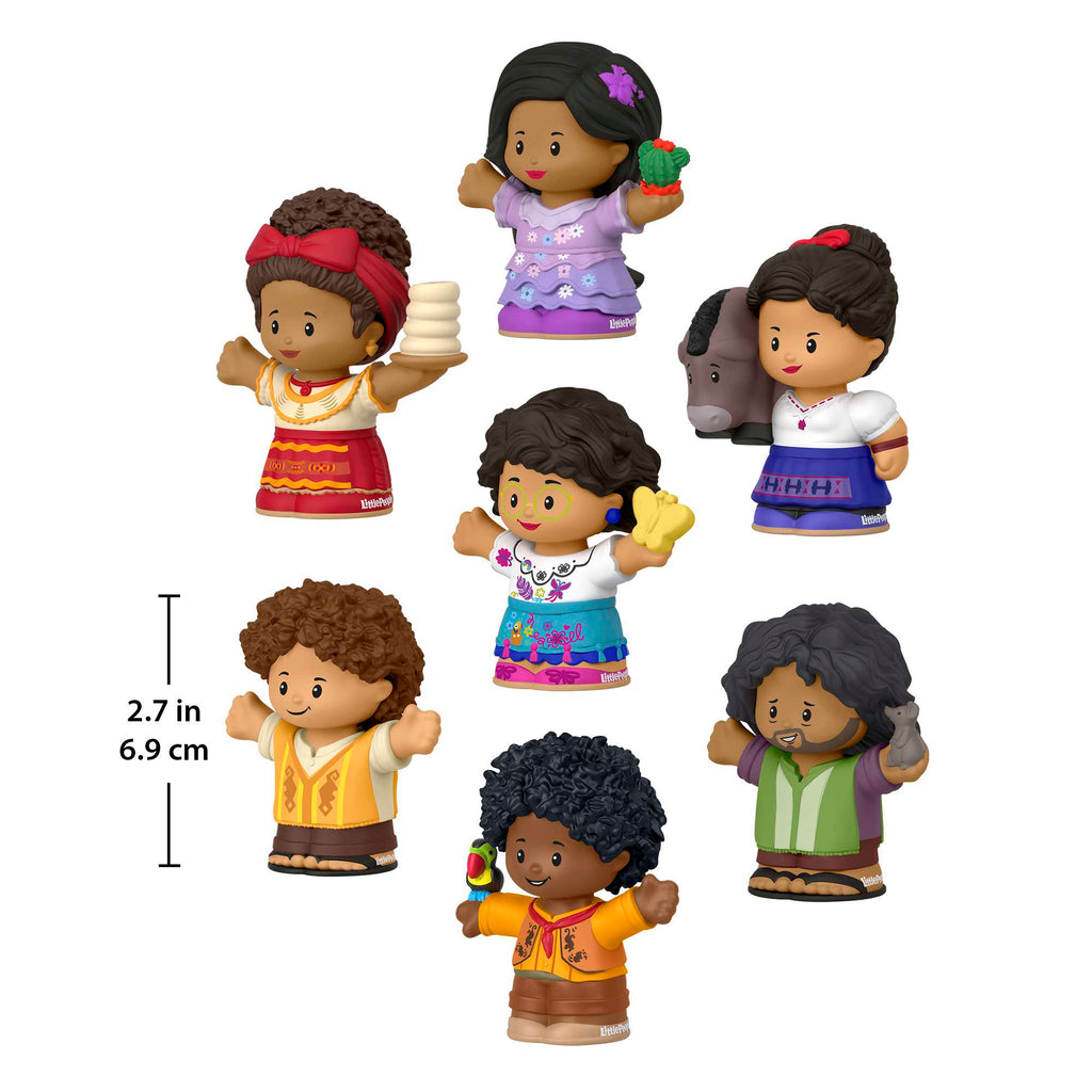 Disney Encanto Toy Set Of 7 Little People Figures For Toddlers And Preschool Kids