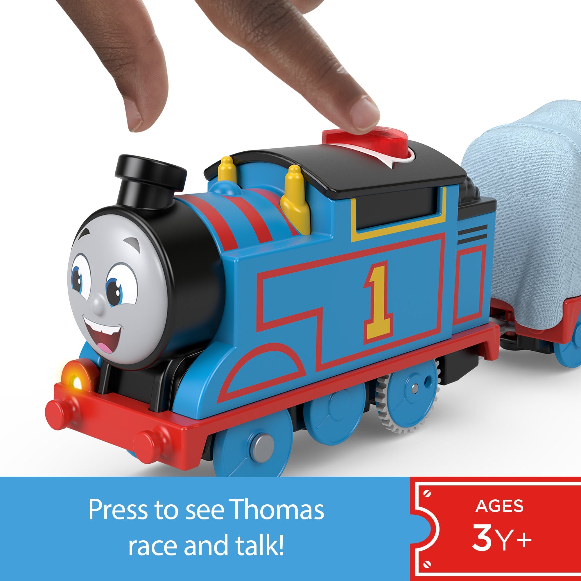 Thomas & Friends Talking Thomas Toy Train, Motorized Engine With Phrases & Sounds