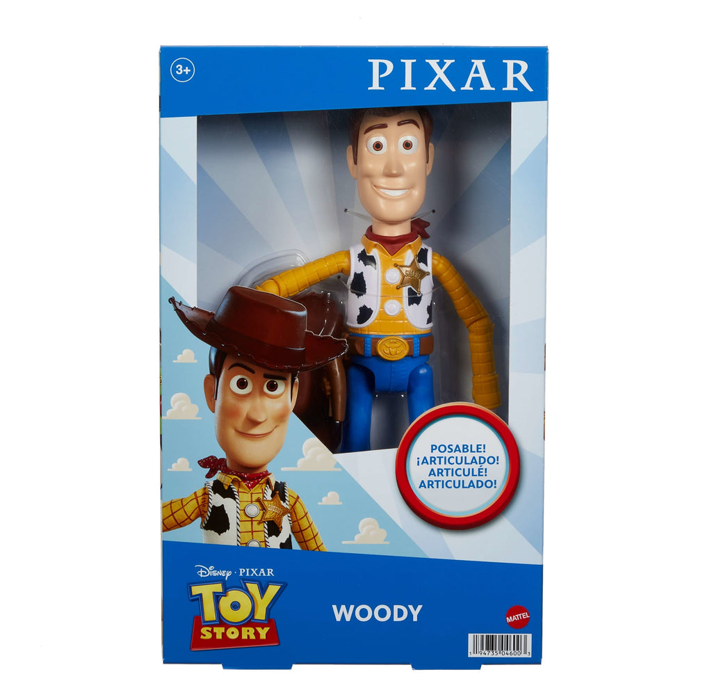 Disney And Pixar Toy Story Large Woody Action Figure, Collectible Toy in 12-Inch Scale
