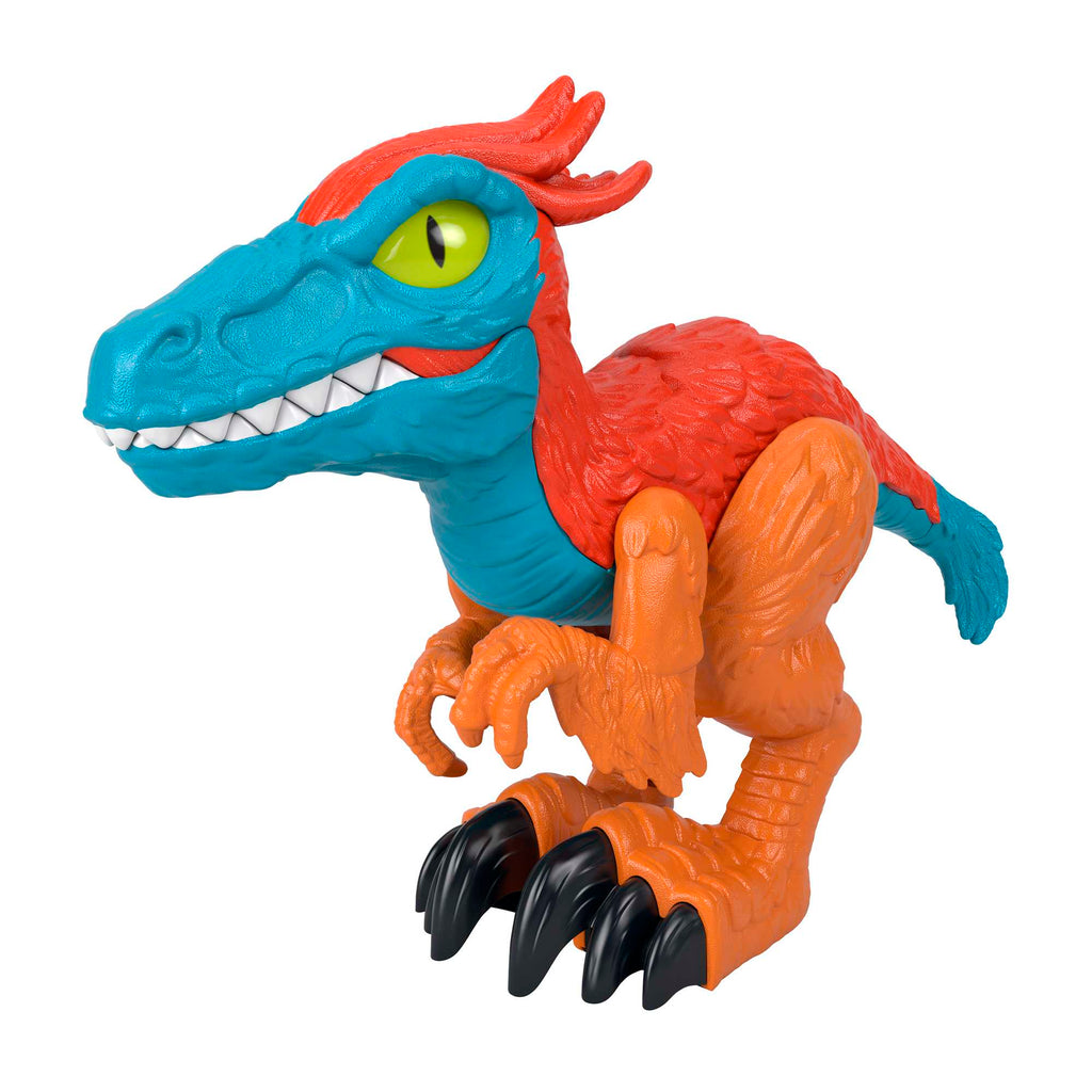 Imaginext Jurassic World Dominion Pyroraptor Dinosaur XL Figure, 10 inch, Preschool Toys