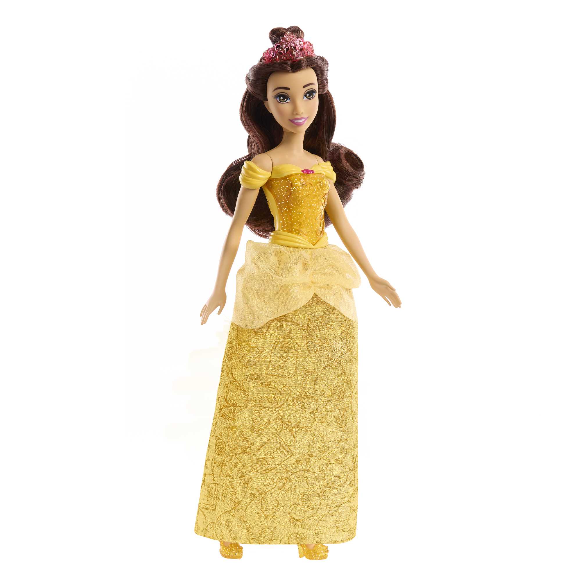 Disney Princess Belle Doll With Sparkling Fashion & Accessories, Inspired By Beauty & The Beast