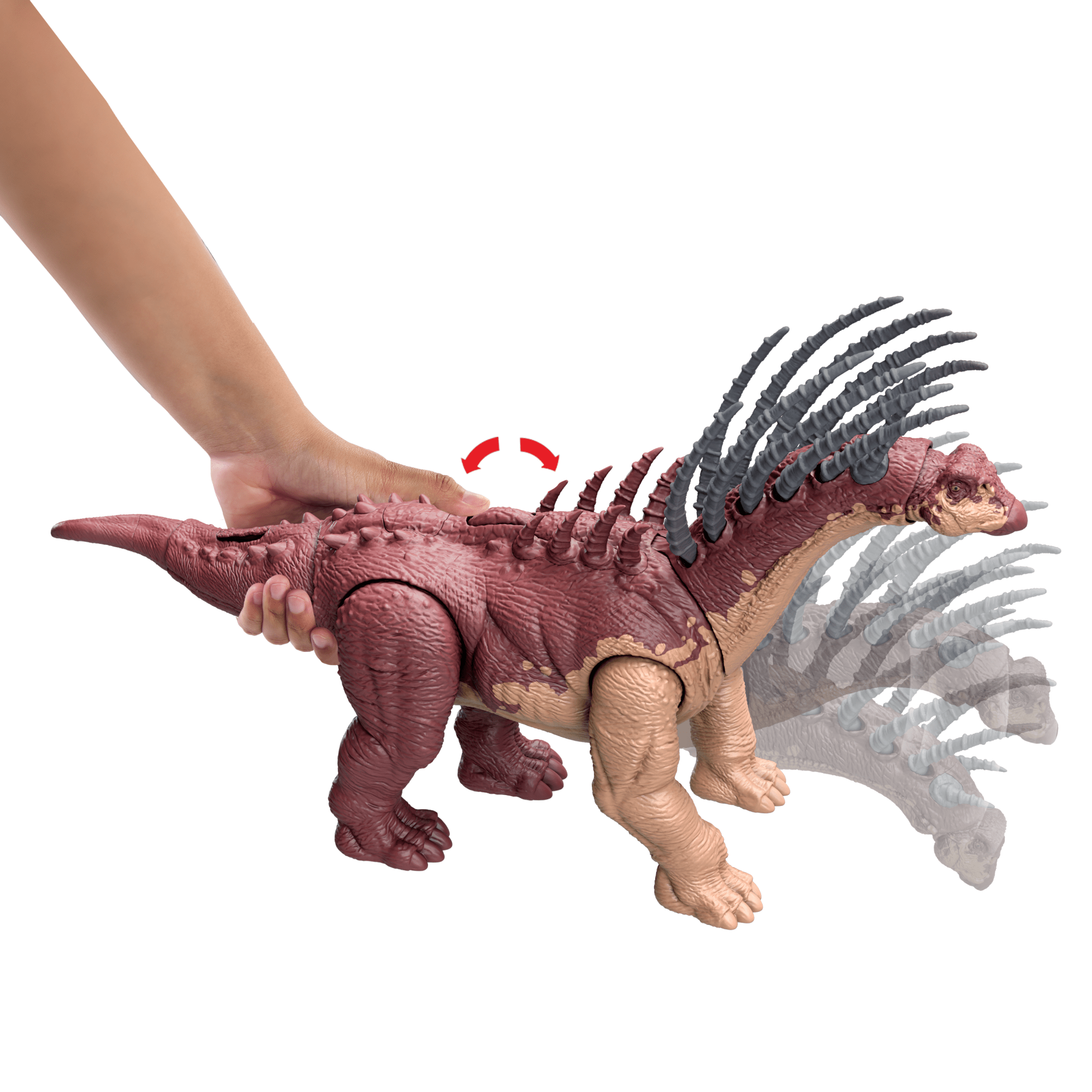 Jurassic World Gigantic Trackers Bajadasaurus Dinosaur Action Figure Toy, Large Species