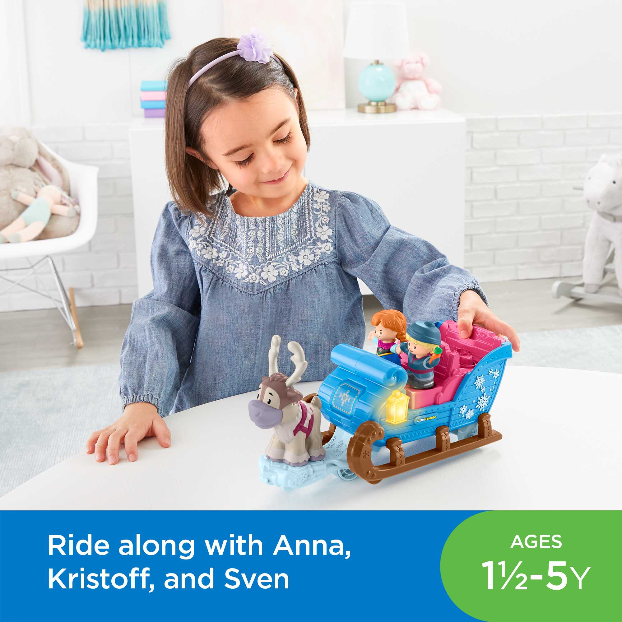 Fisher-Price Disney Frozen Kristoff's Sleigh By Little People