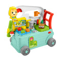 Fisher-Price Rires et Éveil Caravane en Balade 3 en 1, Centre D’Activités Musical Version Anglaise et Française