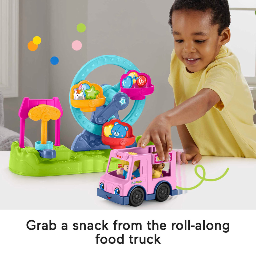 Fisher-Price Little People Carnival Playset With Ferris Wheel & Figures For Toddlers