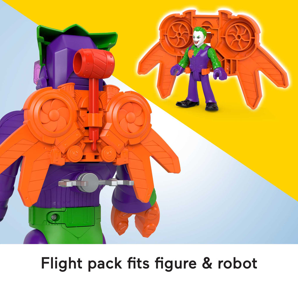 Imaginext DC Super Friends The Joker Robot Toy With Lights Sounds And Insider Figure, Preschool Toys
